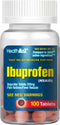 HealthA2Z® Ibuprofen 200mg | Pain Relief | Body Aches | Headache | Arthritis | Cramps | Back Pain | Fever Reducer (100 Count)...