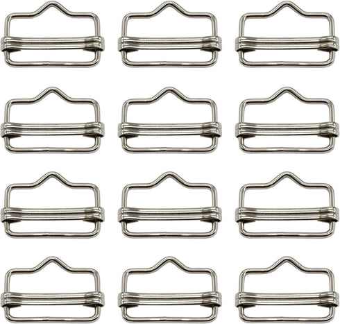 Electric Fence Poly Tape Splicer,12 PCs Polytape Buckles, Suitable for Fence Tape up to 1.58 inch, Fencing Polytape Connector, Connector for Elect...