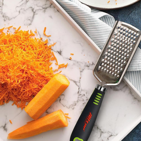 ALLTOP Food Graters for Cheese,Nutmeg,Potato,Ginger and Garlic,Cirtrus,Hand-held Stainless Steel Zester for Kitchen - Pro Multi-purpose Gadgets,Se...