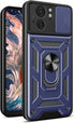 CCSmall for Motorola Edge 40 Case with Slide Camera Cover for Men, Military Grade Drop Protective Phone Cover Case with Ring Kickstand for Motorol...