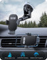 OQTIQ Easy One Pull-Push Telescopic Arm Dashboard & Windshield & Vent Universal Suction Cup Car Phone Holder for All Cellphones(4-6.8")- H6 Carbon...