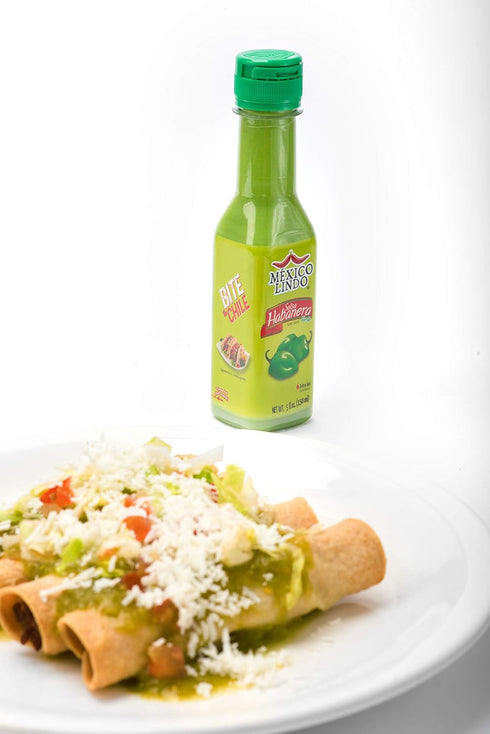 Mexico Lindo Hot Sauce Variety Pack | Includes 1 Bottles Each of Red Habanero + Green Habanero + Xxxtra Hot | 5 Fl Oz Bottles (Pack of 3)...