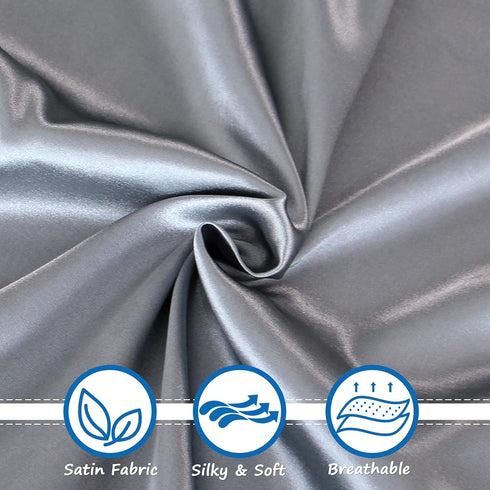 Bassinet Sheets for Baby Boy Girl, Satin Bedside Sleeper Sheets to Fit Mika Micky&Baby Delight&Dream On Me&Baby Joy Bassinet, Bassinet Sheet for B...