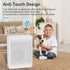 P400 Air Purifier Replacement Filters,Three-in-One Nylon Pre-Filter,True HEPA Filter,High-Efficiency Carbon Filter,P400-RF,White....