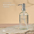 MaisoNovo Hand Soap Dispenser for Bathroom | 16.9 fl oz Clear Glass Silver Pump x 1...