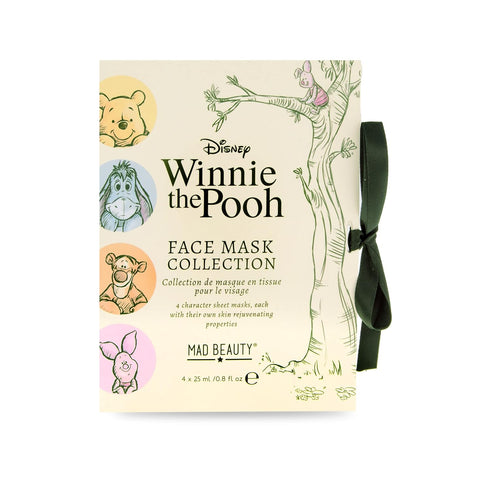 MAD Beauty Disney Winnie the Pooh Face Mask Set of 4 | Cruelty-Free Cosmetics | Honey, Passionfruit, Coconut, and Peach | Skincare Gifts for Women...