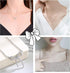 Rhinestone Bow Necklace for Women, Tiny Dainty 14K Gold Plated Bowknot Pendant Choker Necklace Makes A Cute Bow Jewelry Gift for Women Girls...