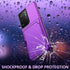 WeLoveCase Galaxy S21 Ultra Wallet Case with Mirror, Card Holder & Shockproof Protection, 6.8" Purple...