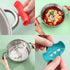 AUOCATTAIL 2 Pairs Silicone Assist Handle Holder Grip Cast Iron Skillets Non-Slip Cast Iron Skillet Handle Covers Heat Resistant Grip for Frying P...
