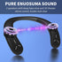 Neckband Bluetooth Speaker, Neck Speaker Bluetooth Wireless with True 3D Stero Sound, Wearable Speaker with Dynamic GRB & AUX, Portable Soundwear ...