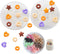 2 pcs Silicone Cereal Candle Bowl Molds Loop Star Heart Wax Rings Lucky Charms Candle Molds (Pack of 2)...
