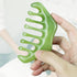 Handheld Massage Comb for Scalp and Meridian Therapy - Natural Resin Guasha Scraping and Multi-Functional Head Massager Tool for Relaxation, Acupo...