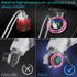 ?Green LED? 78W 12V USB Outlet Qidoe USB Charger Socket Dual PD 30W & 18W Quick Charge 3.0 with Voltmeter Metal Body Switch Waterproof Car Charger...