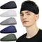 Sports Headbands for Men (5 Pack),Moisture Wicking Workout Headband, Sweatband Headbands for Running,Cycling,Football,Yoga,Hairband for Women and ...