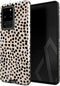 BURGA Phone Case Compatible with Samsung Galaxy S20 Ultra - Hybrid 2-Layer Hard Shell + Silicone Protective Case -Black Polka Dots Pattern Nude Al...