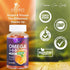 Omega 3 6 9 Vegan Gummies - Triple Strength Omega 3 Supplement Essential Oil Gummy - Omega 369 Heart Support and Brain Support for Women, Men & Pr...