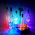 SmilingTown Wine Bottle Cork Lights 15Pack 10 LED 40 Inches Battery Operated Silver Wire Liquor Bottle Fairy Mini String Lights for Party Christma...
