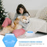 LUOZZY Kitten Bowl Pet Cooler Bowl Dog Frosty Water Bowl for House Summer Pet Drinking Bowl (Blue)...