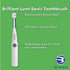 Brilliant Lumi 360 Round Head Travel Sonic Electric Toothbrush for Adults - Tooth Brush with LED Microfiber Bristles Gentle Sonic Technology for a...