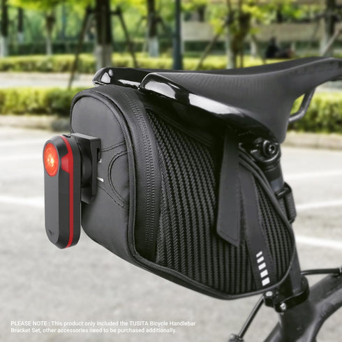 TUSITA Cycling Saddle Bag Clip Mount (Small Slot) Compatible with Garmin Varia RTL515, RTL510, RVR315...
