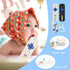 2 Pack Silicone Baby Teething Toys,Pacifiers for Toddlers Infant,Remote Control Shape Baby Teething Toys for Babies 6-12&12-18&18-24 Months,Remote...