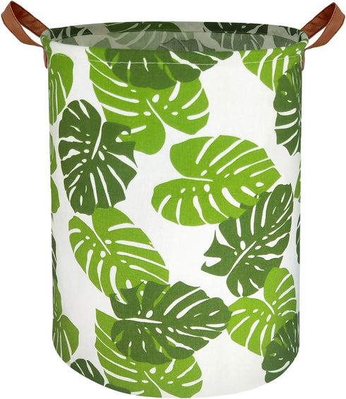 HIYAGON Laundry Baskets,Collapsible Hamper, Canvas Fabric Laundry Hamper,for Toy Organizer Bins,Gift Baskets, Bedroom, Clothes, Nursery,Kids,Boys ...