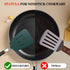 Silicone Spatula Set of 2 for Nonstick Cookware,Tenta Tenta Kitchen Slotted Angle Spatula Round Pancake Spatula Silicone 600°F Heat Resistant Clas...