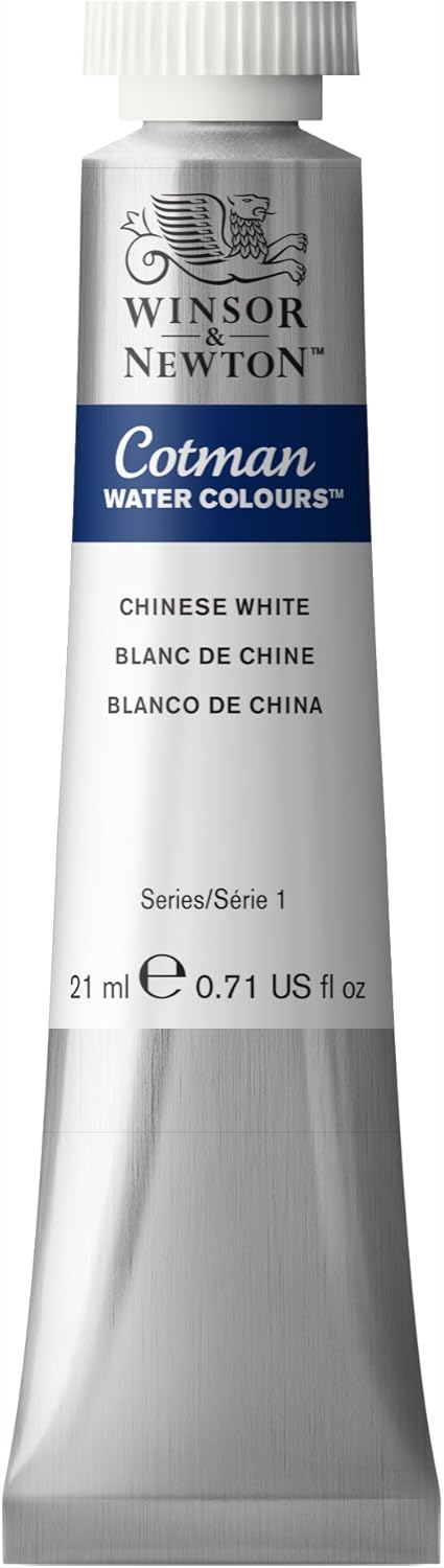 Winsor & Newton Cotman Watercolor Paint, 21ml (0.71-oz) Tube, Chinese White...