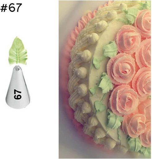 7-piece Stainless Steel Piping Tips Piping Nozzles Cake Decorating Supplies Cookies Cupcake Icing Decorating Supplies Decorating Kits Frosting Ici...