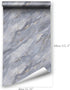 Marble Contact Paper for Countertops, 15.7''x157.5'' Marble Wallpaper Peel and Stick Marble Countertop Peel and Stick for Kitchen Countertop Vinyl...