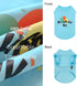 Fitwarm Birthday Boy Dog Shirt, Bir-ruff-day Boy Funny Dog Clothes for Small Dogs Boy, Pet Birthday Outfit, Cat Tshirt, 100% Breathable Cotton, Aq...