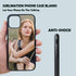 JUSTRY 5 PCS Sublimation Blanks Phone Case Cases Covers Compatible with Apple iPhone 11 Pro Max, 6.5-Inch (2019) Blank Printable Phone Case for DI...