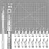 DIYSELF 23 Pack Scrapbooking Tools, Exacto Knife Craft Knife Precision Carving Hobby Knife Kit, 20 Spare Art Knife Blades for Art, Scrapbooking, S...
