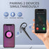 Bluetooth Headset with Microphone, Bluetooth Headset Noise Canceling, Single Ear Wireless Bluetooth Earpiece Compatible for Ios Android Cell Phone...