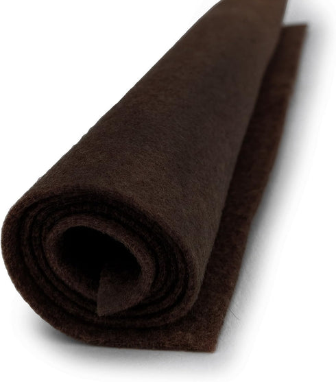 National Nonwovens Dark Brown - Premium Acrylic Felt XL Craft 12" x 18" Sheet...