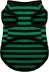 Dog Striped Shirt Happy Color Cotton Sleeveless Puppy Dog Shirts Breathable Pet Apparel Tank Top Colorful Puppy Sweatshirt Dog Clothes for Small M...