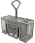 Universal Dishwasher Cutlery Basket, Dishwasher Utensil Basket for utensils Compatible with most brands- Bosch, Siemens...