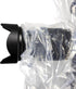 OP/TECH USA Rainsleeve Camera Cover - Clear Rain & Dust Sleeve for Shooting Photos & Video, with Viewfinder Access - Camera Rain Cover, Flash, 2 P...