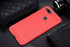 Case Compatible with Cellphone Xiaomi Mi 8 Lite Case, Carbon Fiber Shock Absorption Slim Case Compatible with Cellphone Xiaomi Mi 8 Lite (Red)...