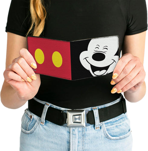 Buckle-Down Men's Bifold Wallet Mickey Mouse...