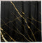 ALAZA Black Gold Marble Shower Curtain Waterproof Polyester Bath Curtian with Hooks 72x72 Inch...