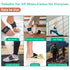 Arch Support Compression Sleeves for Flat Feet, Adjustable Velcro Plantar Fasciitis Braces for Fallen Arches, Unisex Orthotic Arch Support Wrap fo...