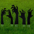 Anditoy 5 Pack Halloween Black Hands Yard Signs with Stakes Scary Silhouette Halloween Decorations for Outdoor Yard Lawn Garden Halloween Decor...