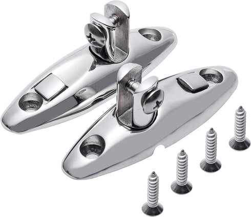 Boat Bimini Top Swivel Hinge,316 Stainless Steel Deck Side Mount Quick Release Hinge,Marine Hardware Accessories,Include Screws, pack of 2...
