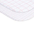 Bassinet Sheet Jersey Knit Cotton for Baby Girl Flexible Fit for Multiple Size Bassinet Mattresses & Mini Co-Sleepers, Dotted Stripes & Grid Lines...