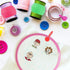 22 Pcs Fabric Huggers and Magnetic Fabric Clips for Cross Stitch, Silicone Thread Spool Huggers and Needle Minder Magnet for Embroidery and Quilti...
