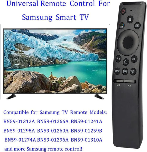 for Samsung TV Remote Replacement,Compatible with Samsung Smart TV 2015-2024 Models, Quick Access to Netflix, Prime Video, (Replacement for OEM)...