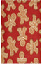ALAZA Christmas Gingerbread Cookies Decorative Kitchen Dish Towels Set of 4,Soft and Absorbent Kitchen Hand Towels Home Cleaning Towels Dishcloths...