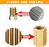 3/8 Inch-24 Threads Brake Line Fittings Assortment for 3/16 Inch Tube set of 2(8 Unions, 16 Nuts)...
