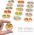 Ulanik Wild Animals Matching Memory Game for Toddlers Age 3 + Year Old Preschool Wooden Board Games for Kids 4-8 Learning & Education Toys — 30 ch...